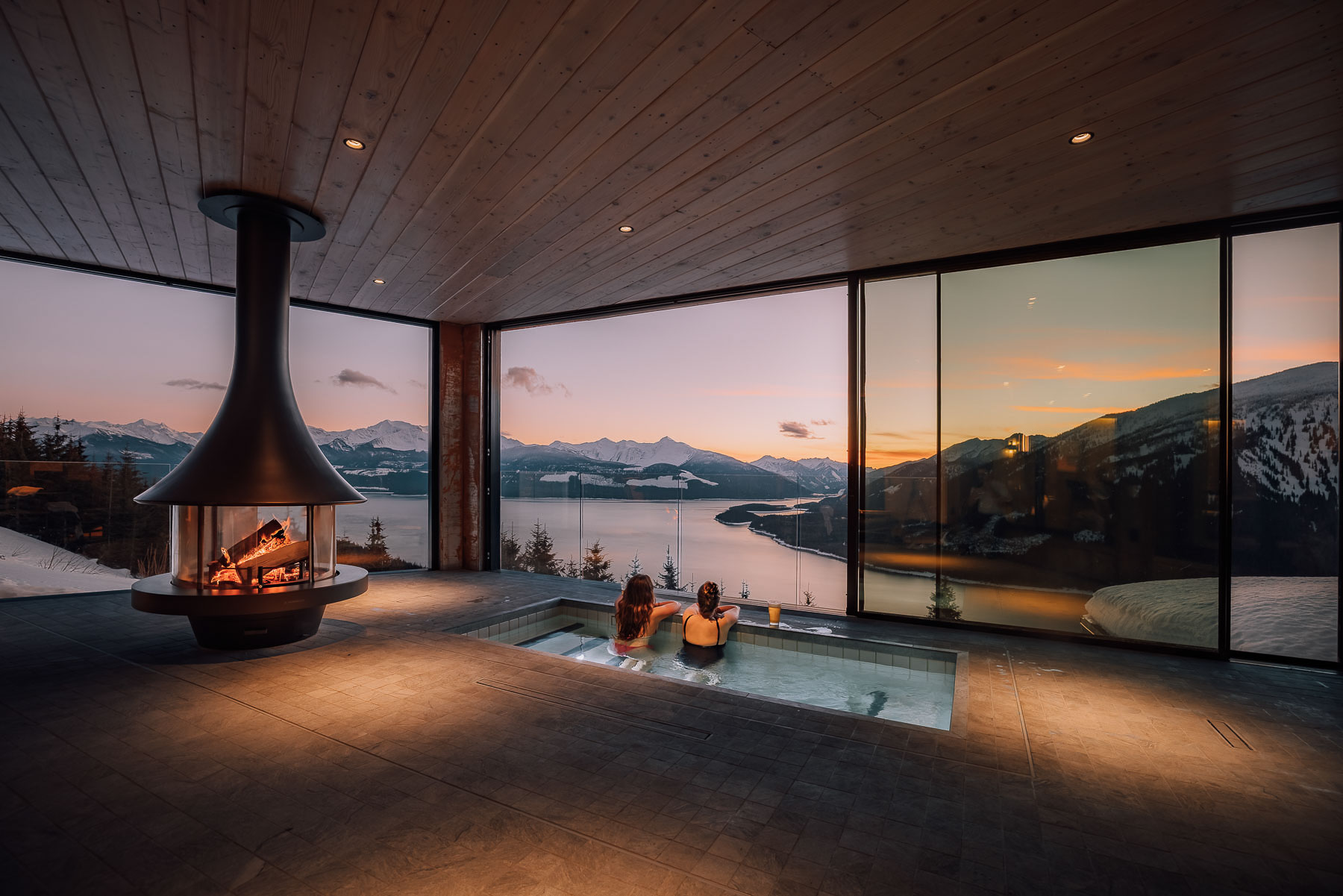 Mica Heli-Skiing wellness space