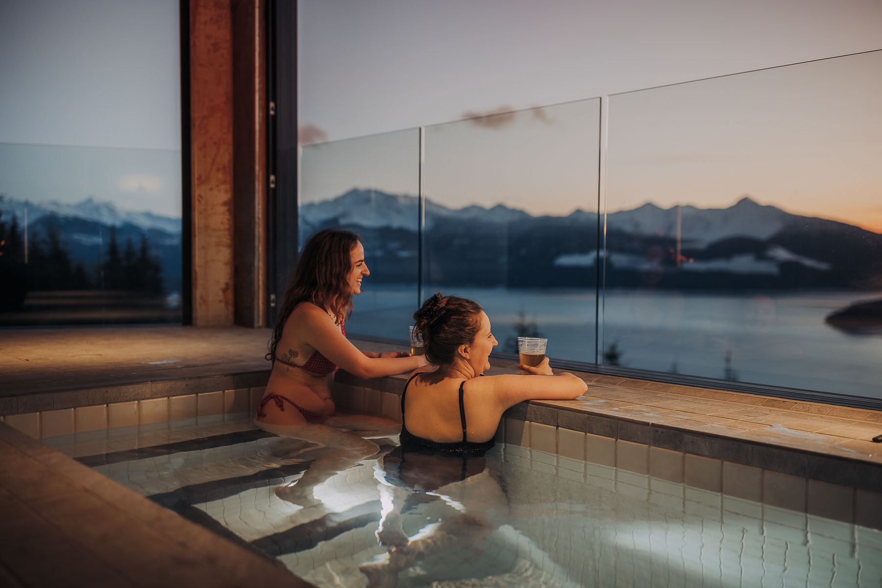 Mica Heli-Skiing lodge wellness and recovery