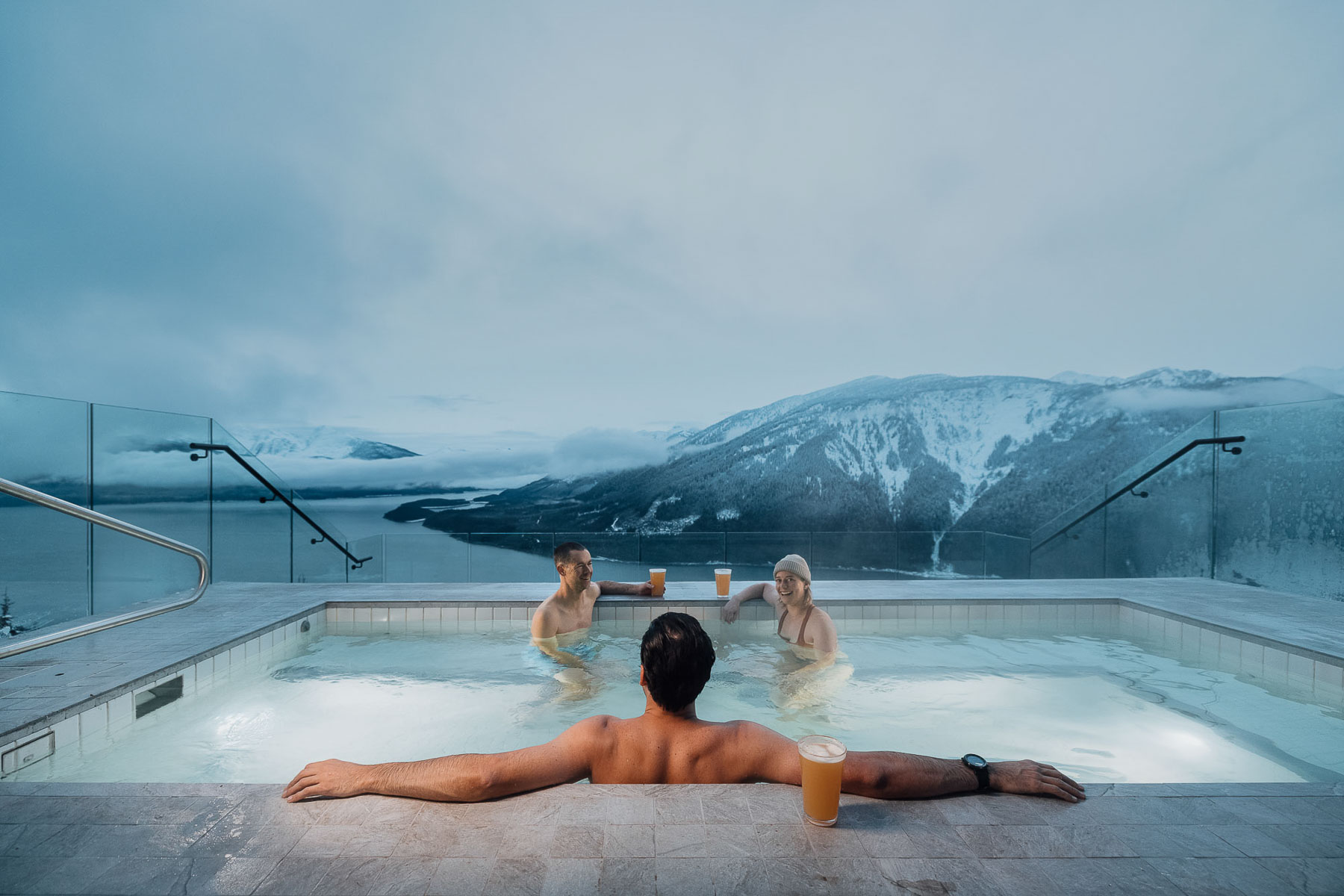 Mica Heli-Skiing lodge wellness and recovery