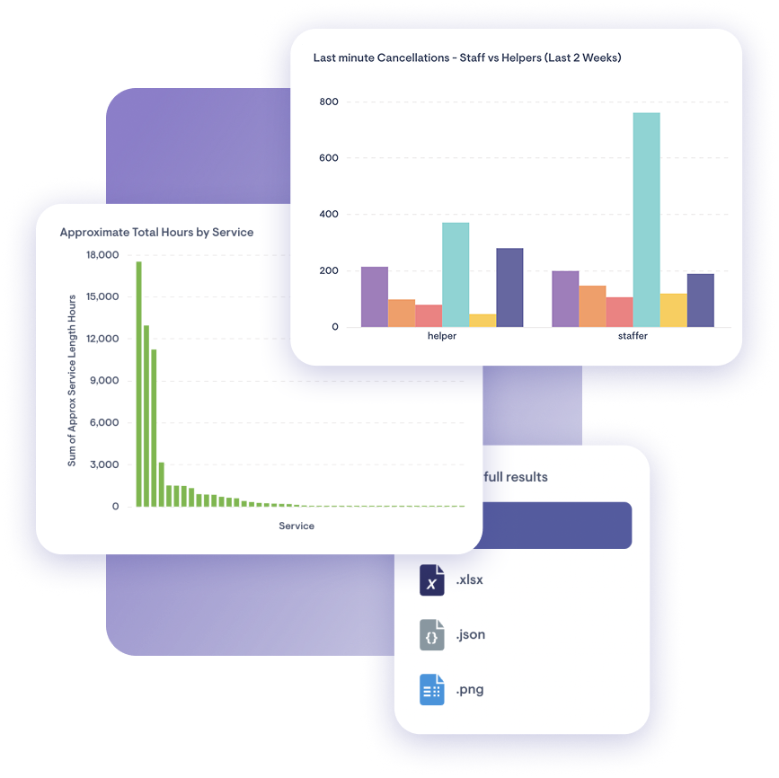 Illustration of the Support at Home transition tools