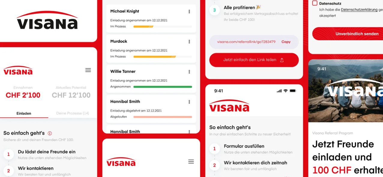 fintech software development for Visana