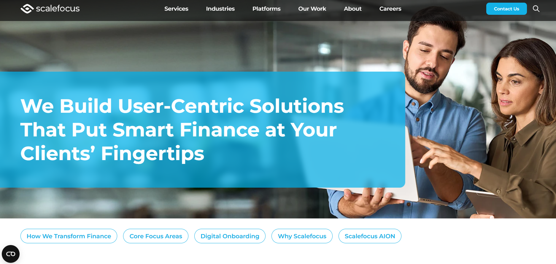 Scalefocus fintech software development company
