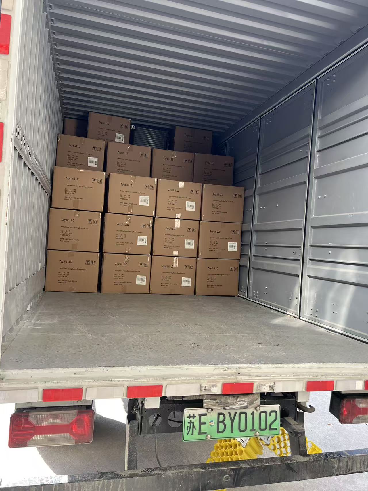 Canes coming off the production floor