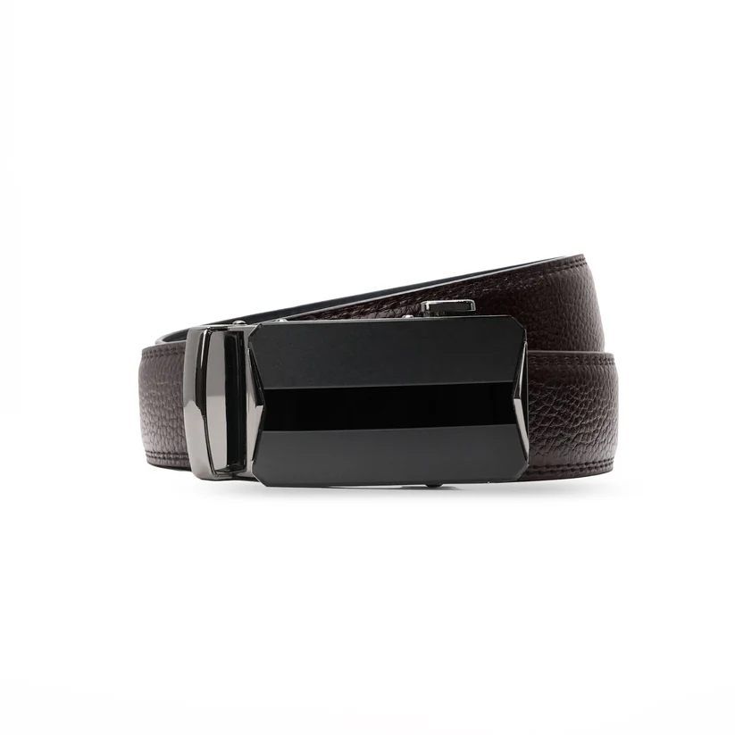 Finished belt, buckle fitted to strap