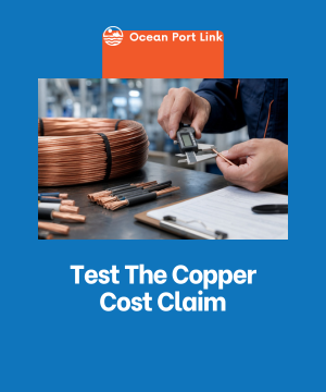 Your Chinese Supplier Raised Prices: How to Test a Copper Cost Claim