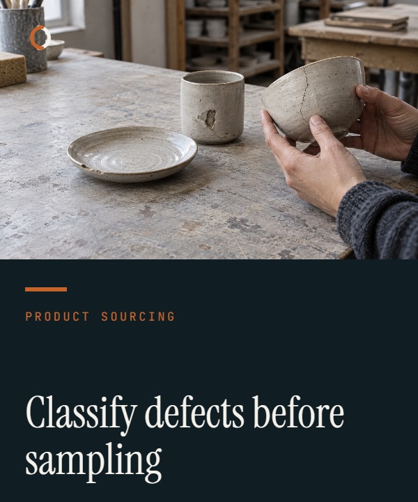 Critical, Major or Minor? How to Classify Product Defects Before Inspection
