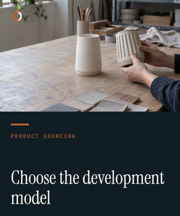 Illustrative OEM-versus-ODM cover comparing buyer-controlled product drawings with a supplier-designed platform and a shared evidence dossier.