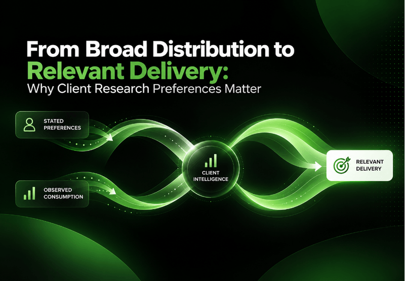 From Broad Distribution to Relevant Delivery: Why Client Research ...