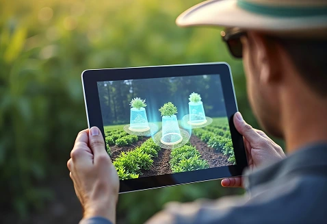 IoT-powered smart agriculture solutions enabling sustainable, efficient, and high-yield farming with real-time monitoring and automation.