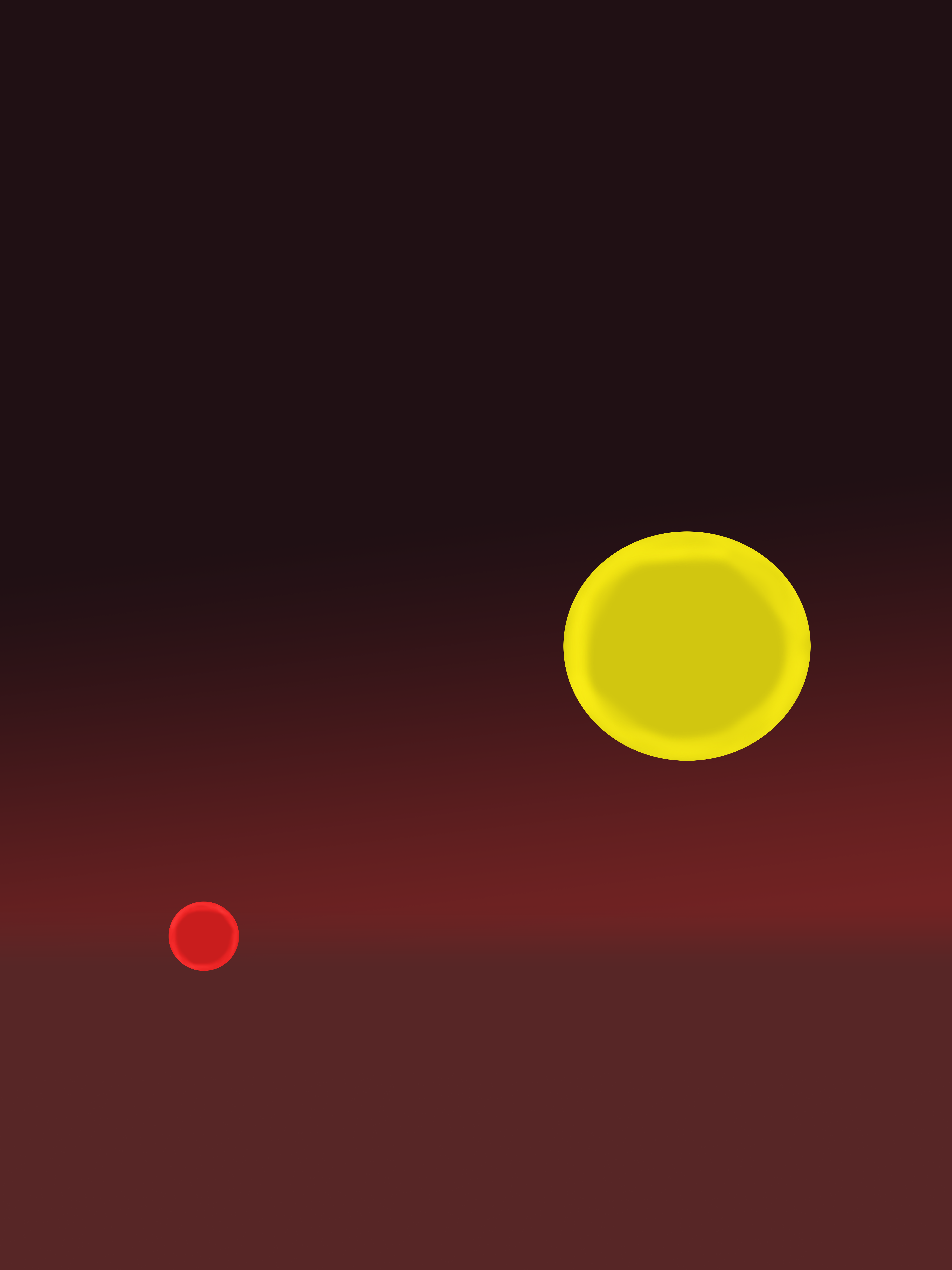 Sunset on Mars | Digital Abstract Art