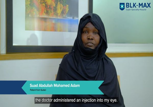 Suad Abdullah Mohamed Adam from Sudan shares her lung adenocarcinoma treatment at BLK-Max Hospital, India.