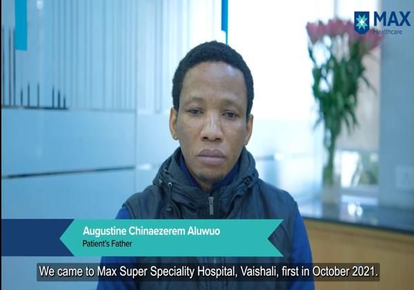 Maximillian, a 7-year-old, celebrates recovery from relapsed ALL after stem cell transplant at Max Hospital