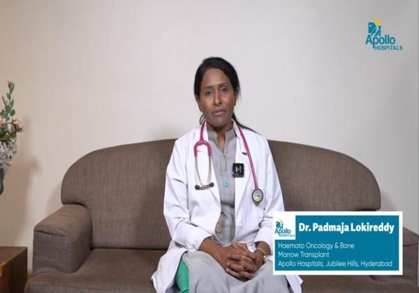 Doctor Padmaja Lokireddy explains myths and treatment facts about lymphoma and blood cancers at Apollo Hospital.