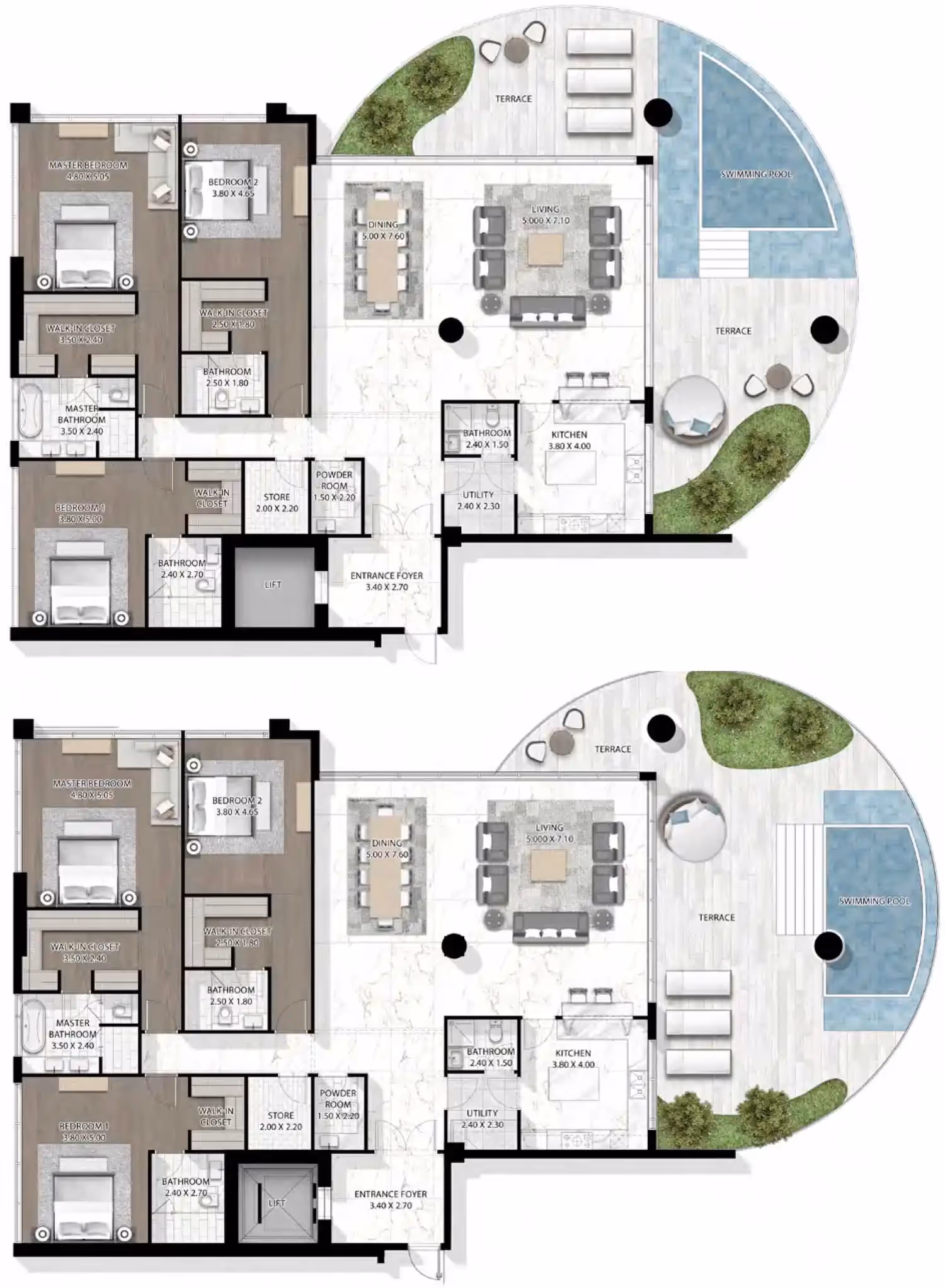Cavalli Couture 3 Bedrooms