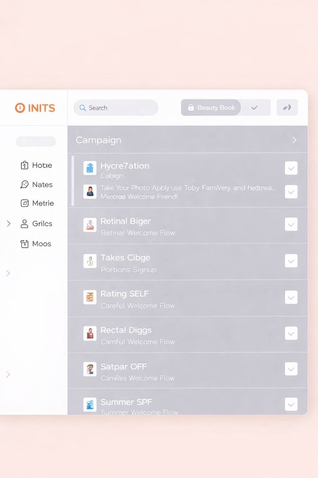 Email Campaigns mockup