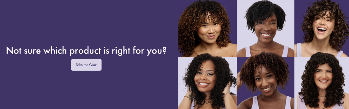 InHAIRitance AI powered curl quiz and personalized routine experience