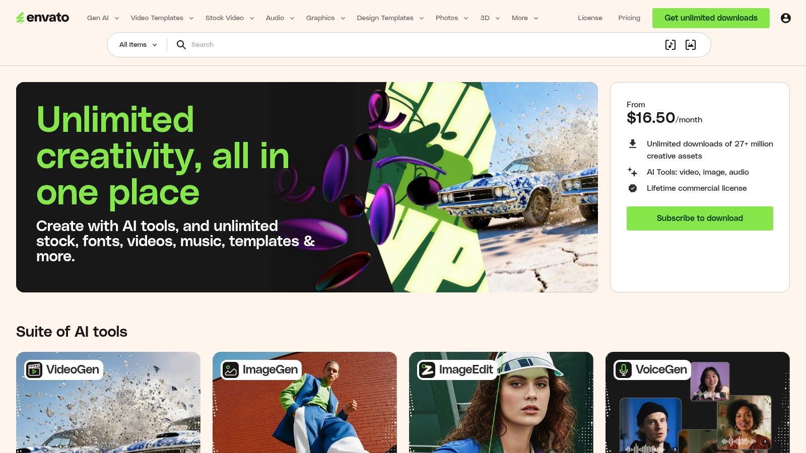 The All-You-Can-Create Library: Envato Elements