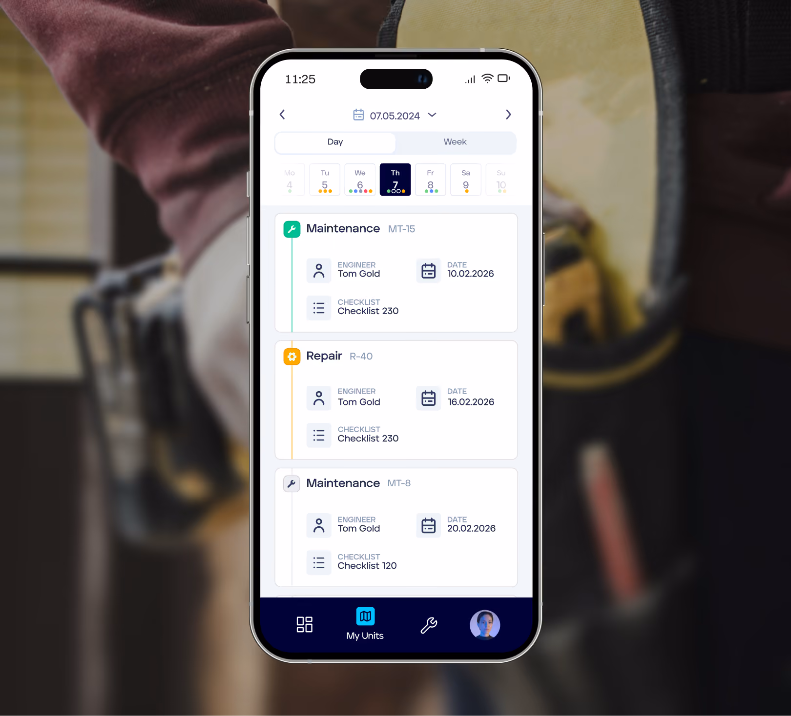 Mainteny App Image