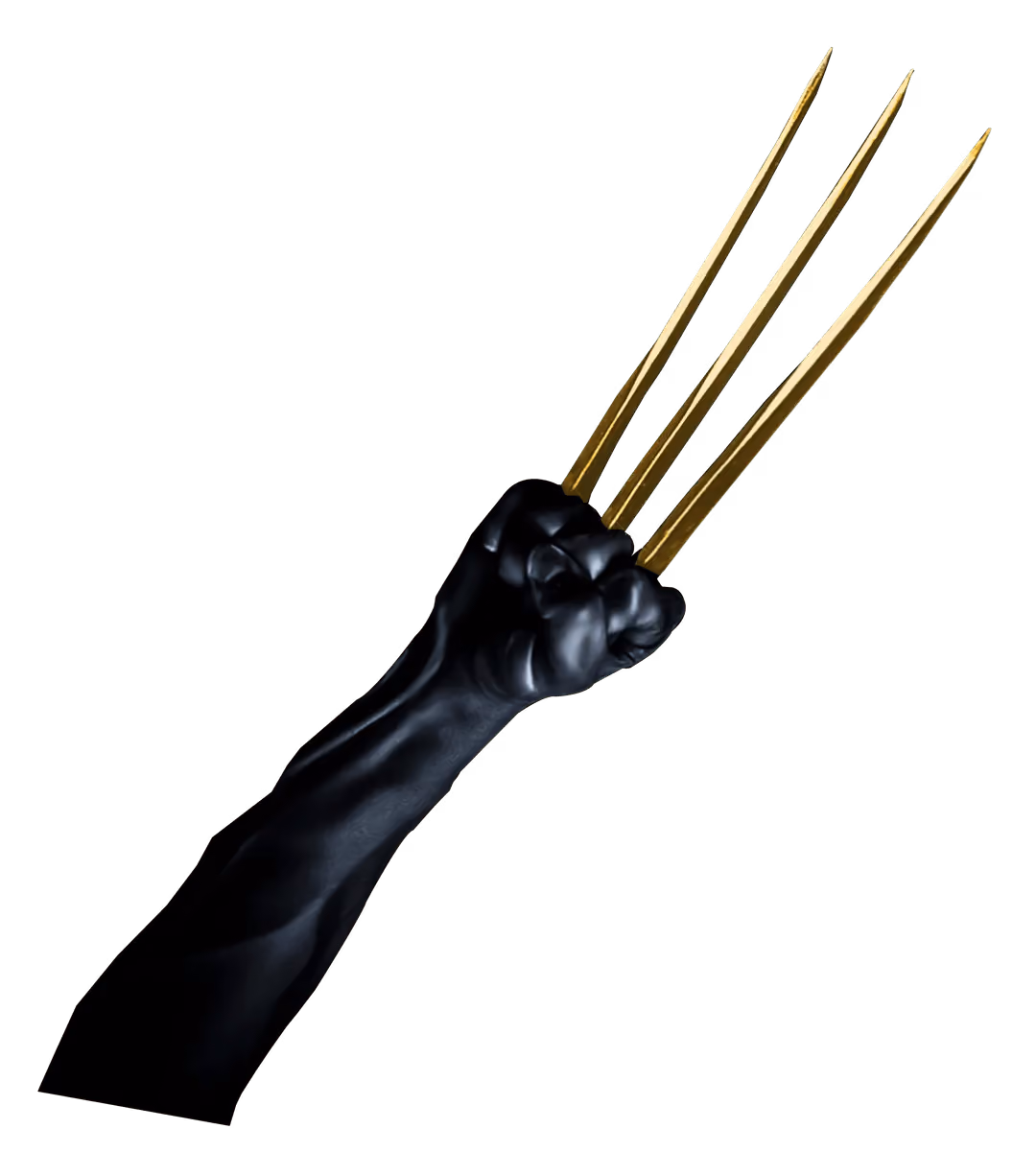 Three sharp metallic claw slashes glowing amber against smoke — the WebClaw mark