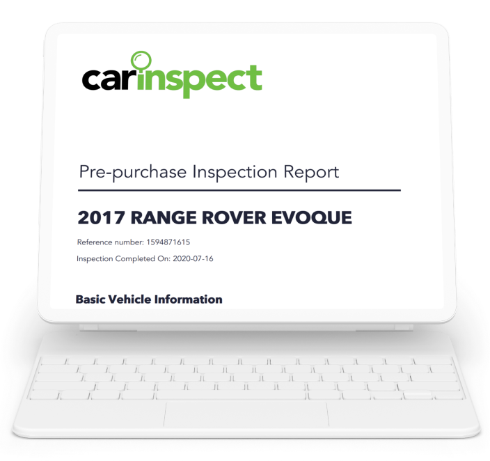 Used car pre purchase inspection