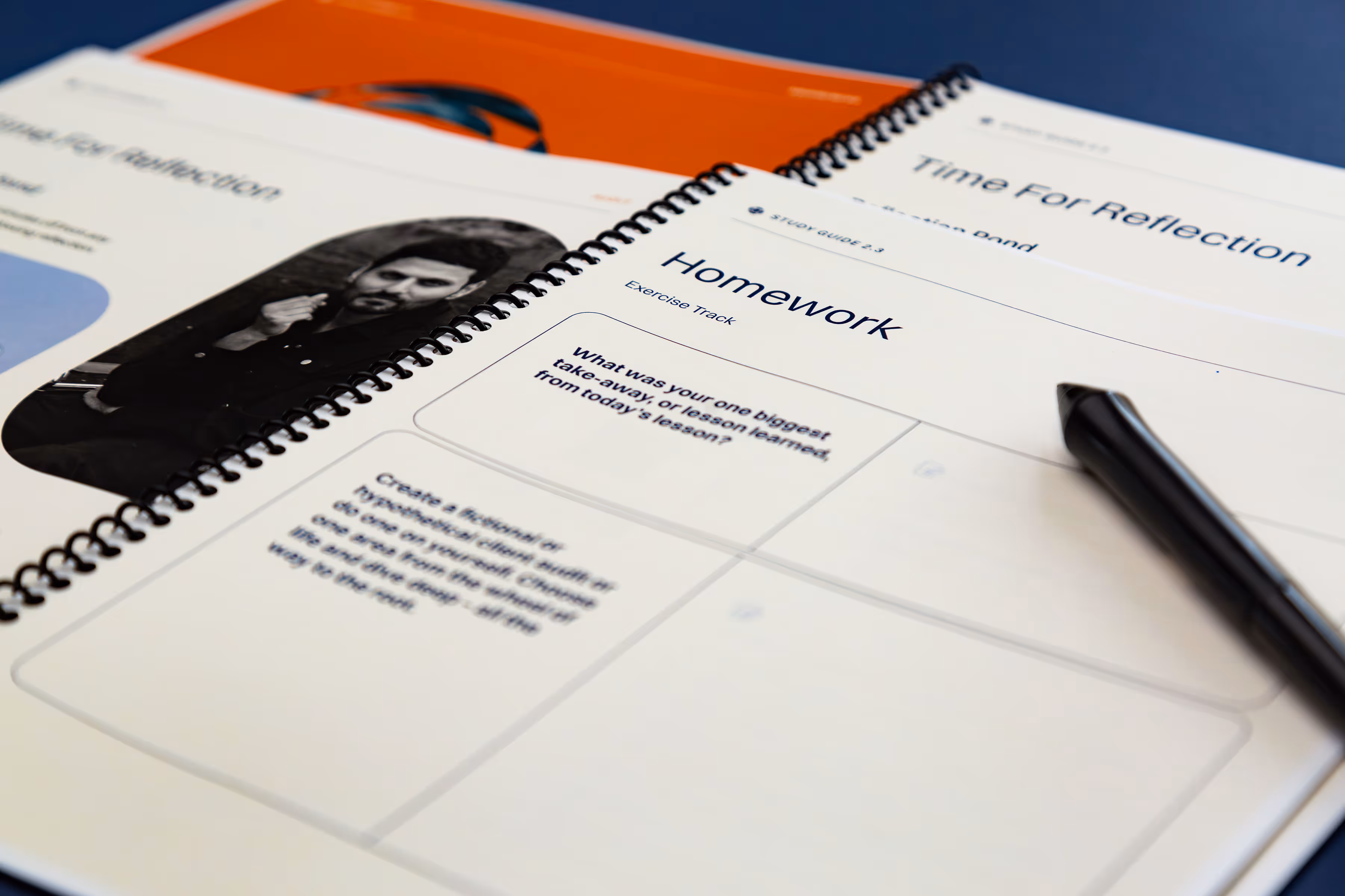 An example of the type of program resources used in the Jay Shetty Certification School