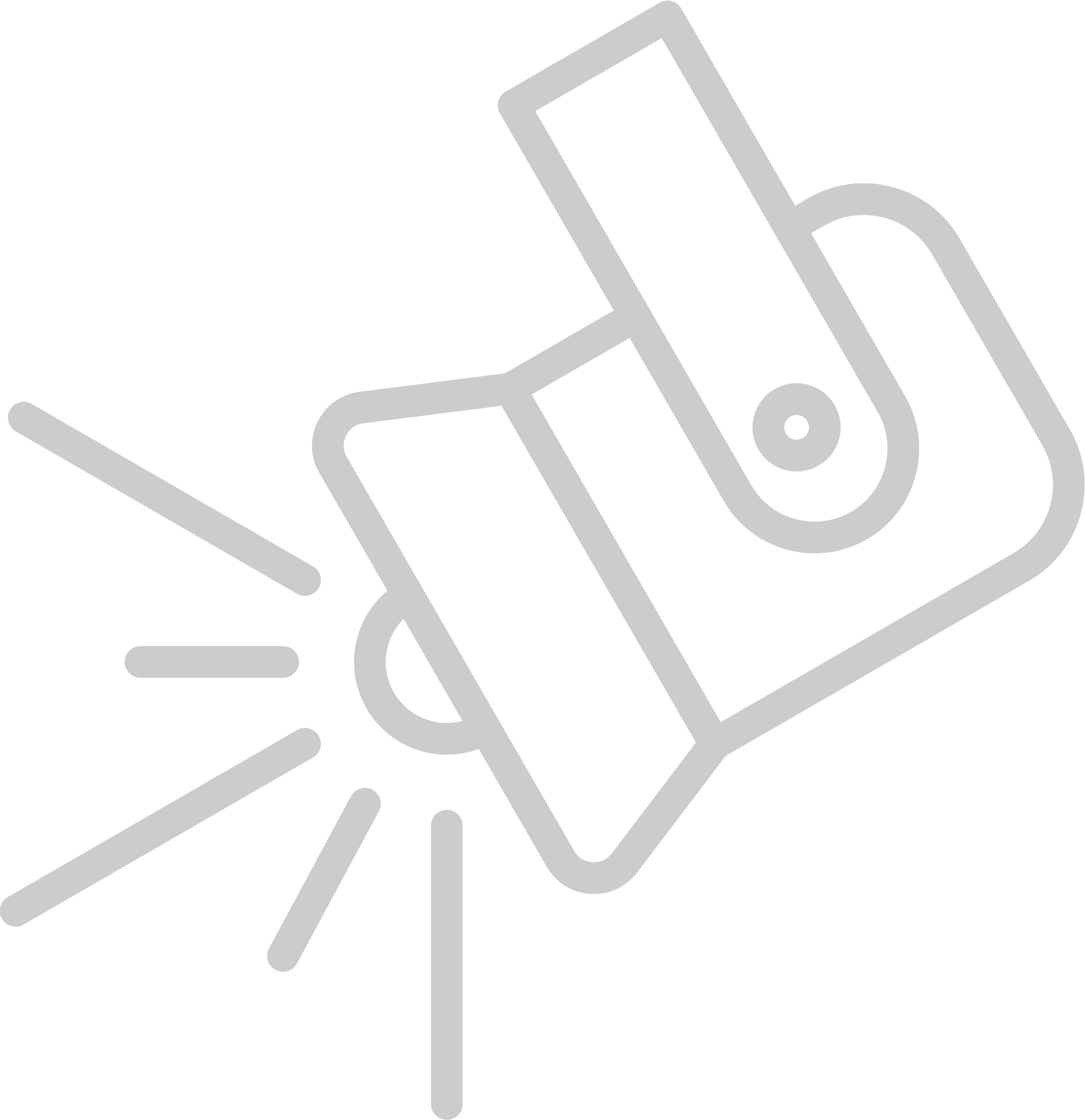 A padlock in line art