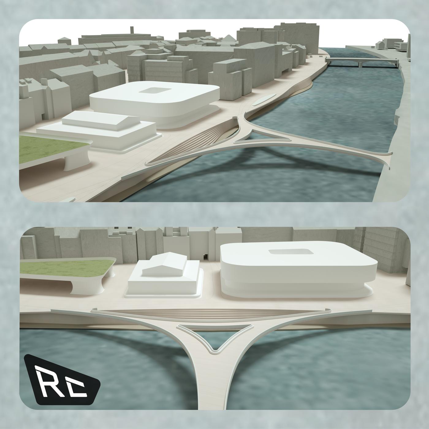 Riverfront concept