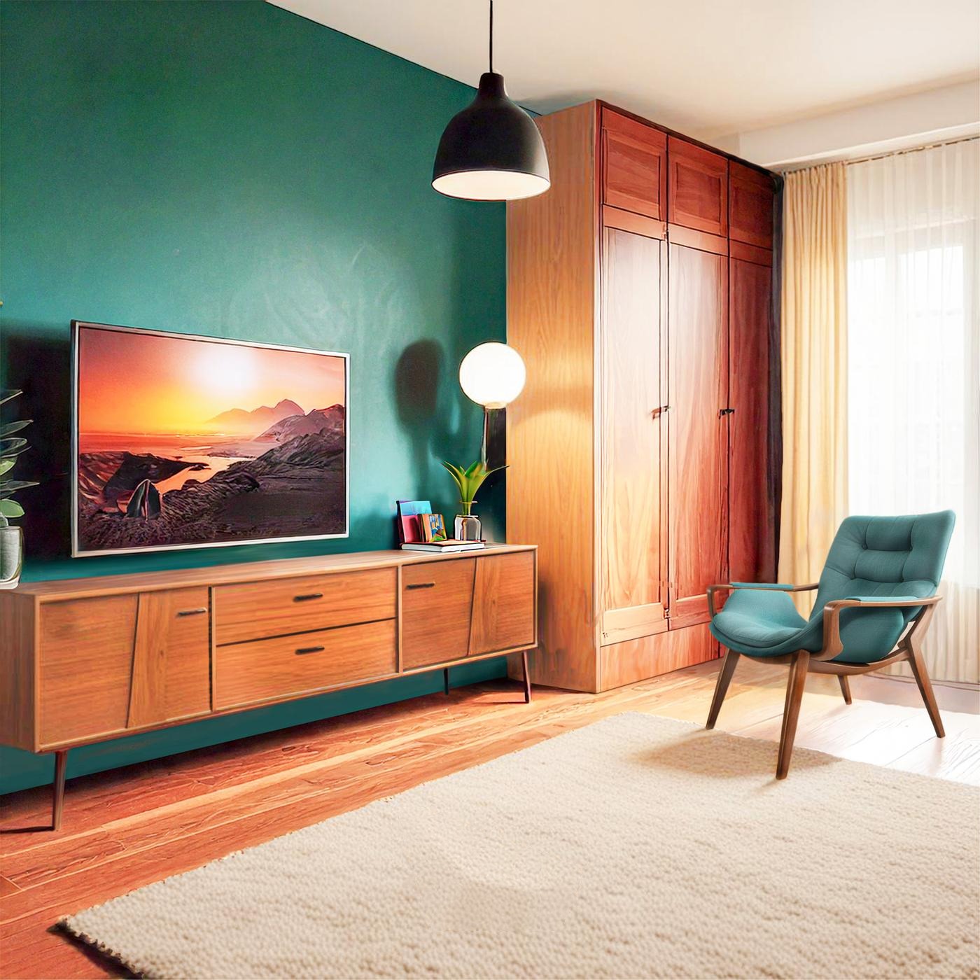 Interior, wardrobe corner