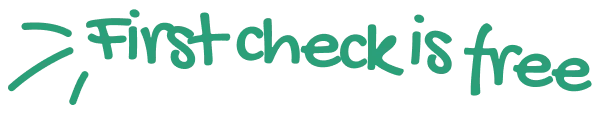 first check is free image