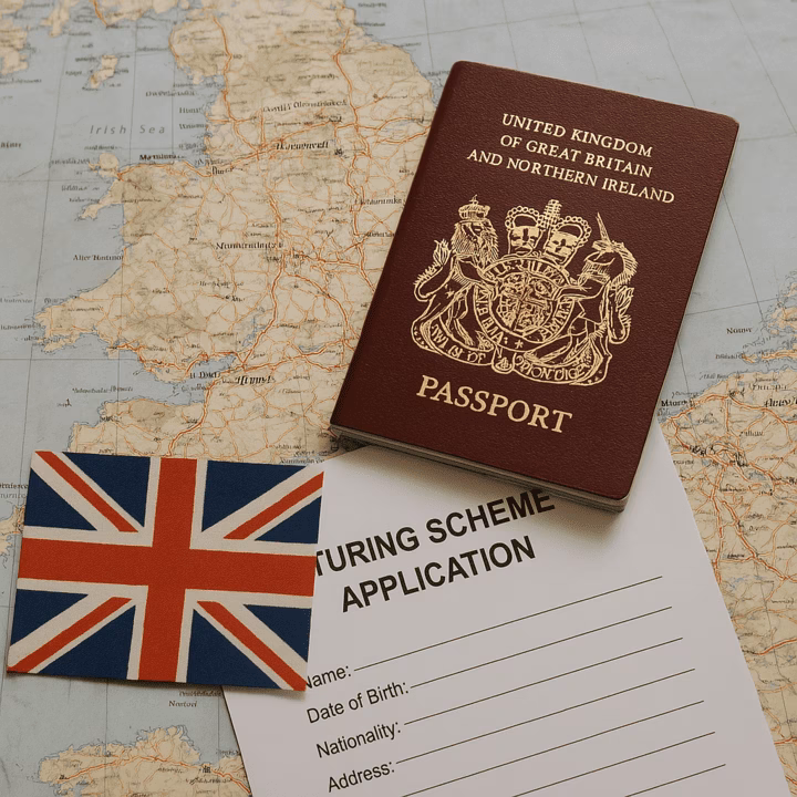 Application form for the Turing Scheme exchange in France