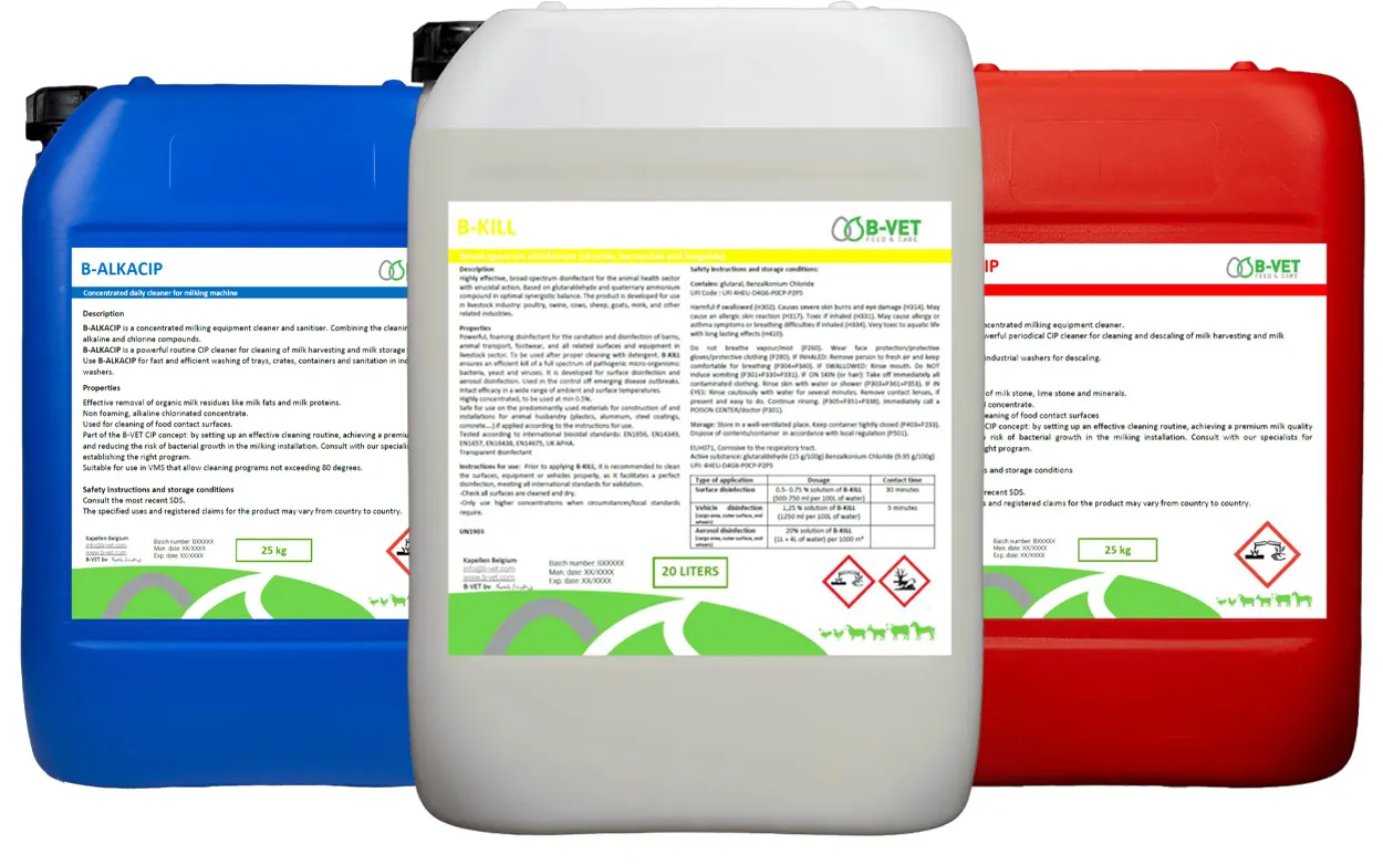 Biosecurity solutions from B-VET