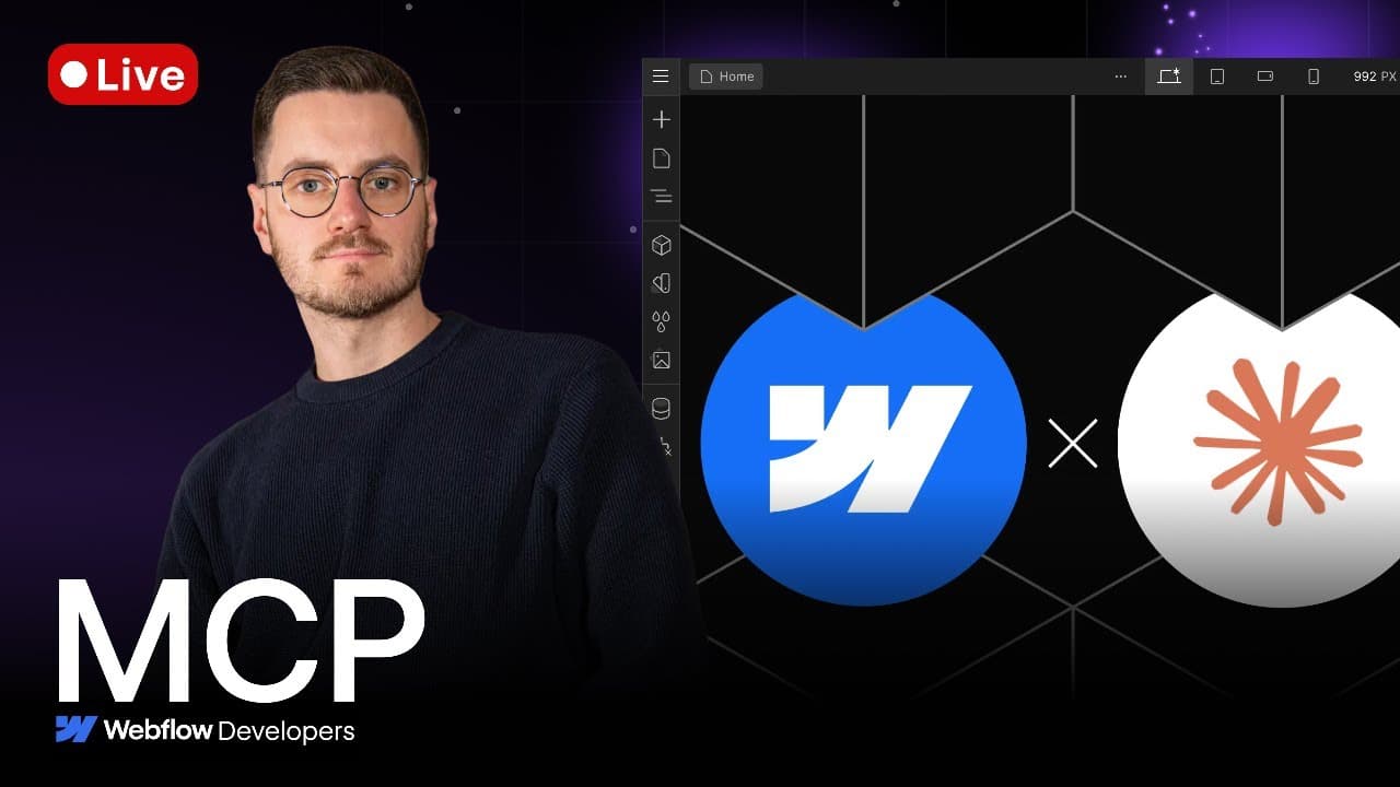 Webflow MCP : IA Agentique pour le CMS, Démo avec Claude & Cursor