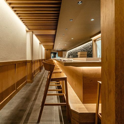 COMMERCIAL ARCHITECTS LAYER 02 DESIGN TAKU MAYFAIR MICHELIN STAR RESTAURANT 1