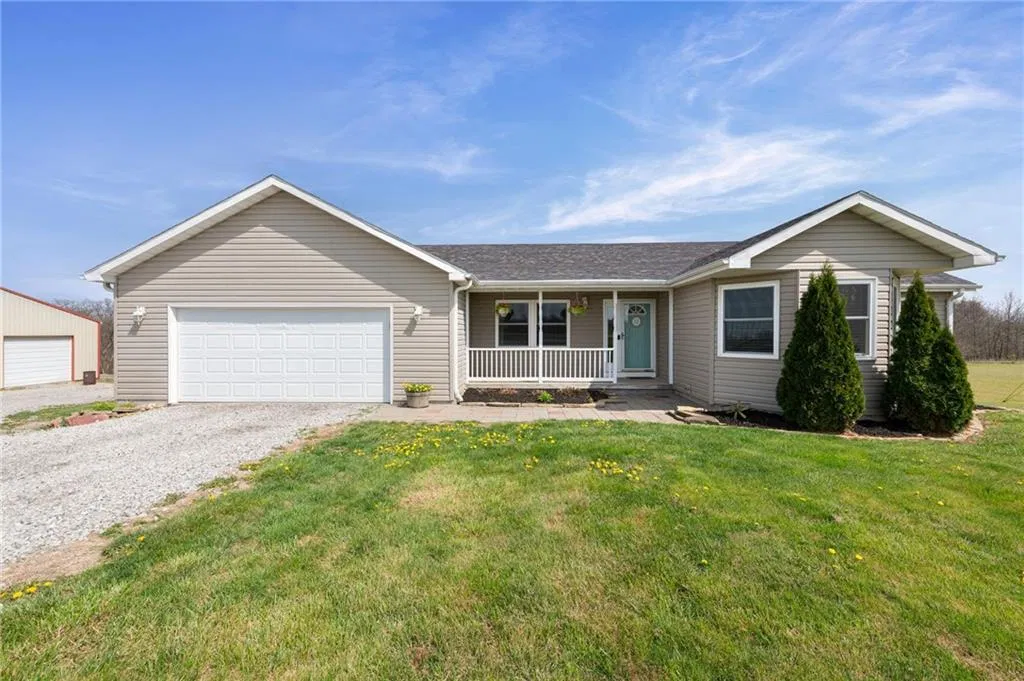 A modern ranch home in the peaceful Country Lane area