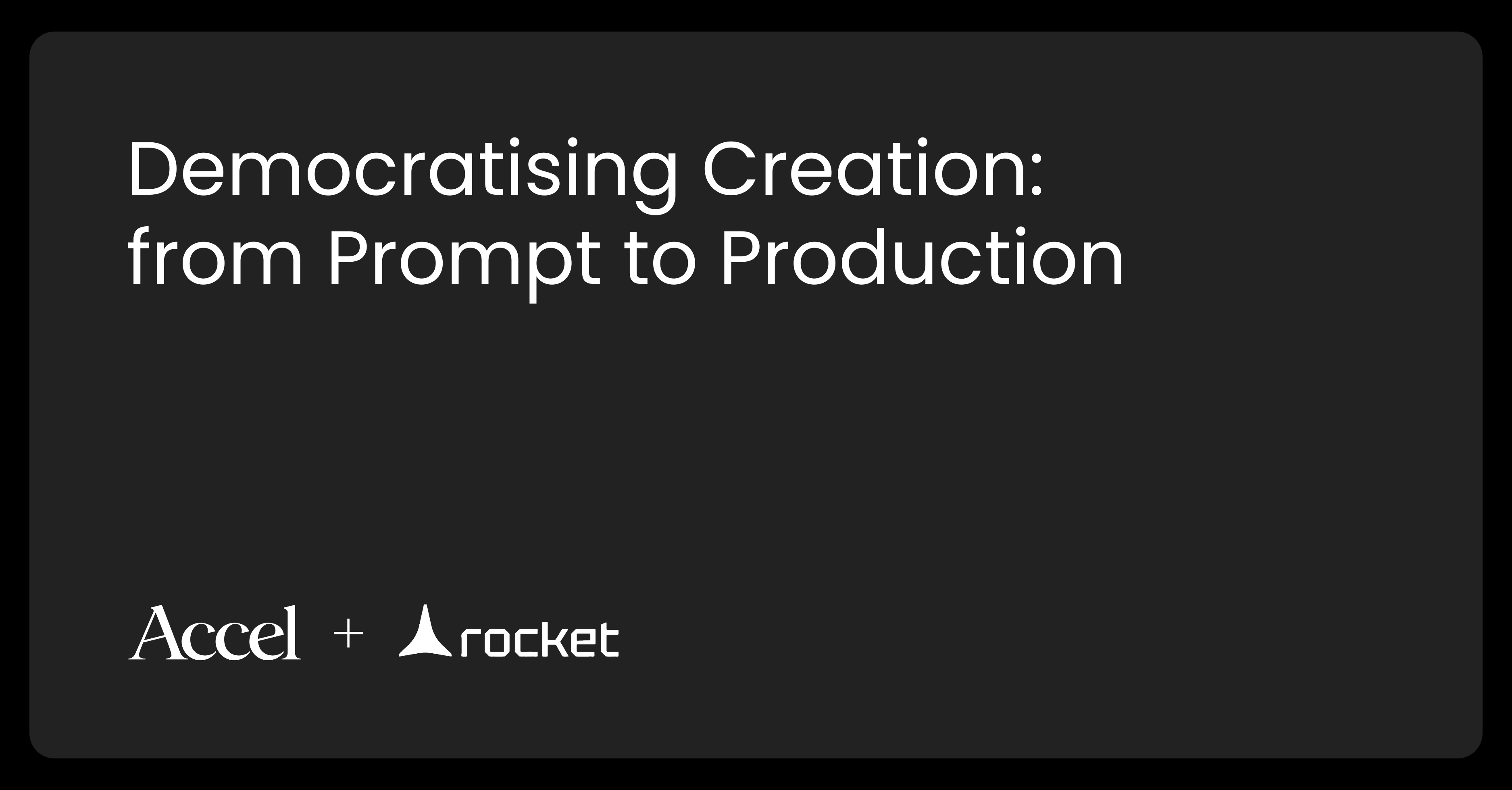 Backing Rocket and the Shift to Vibe Solutioning