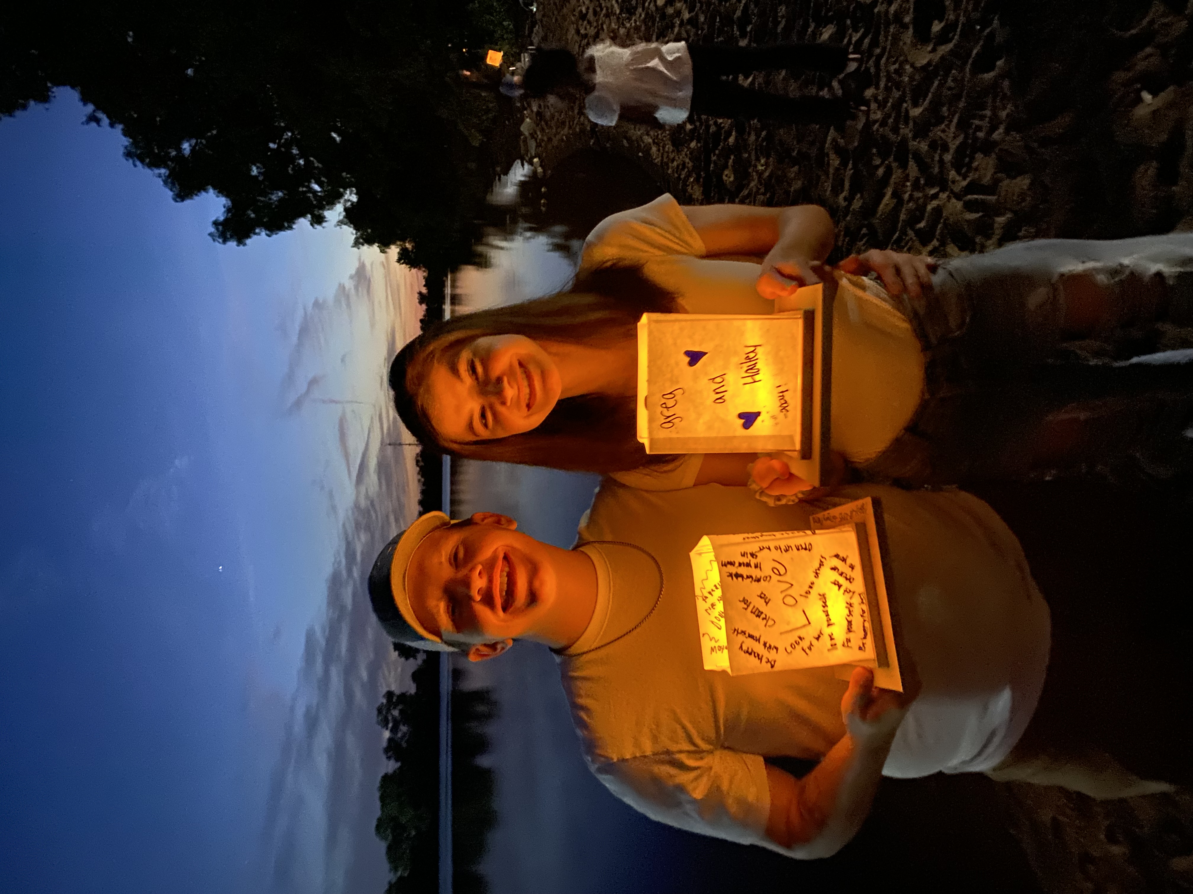 Rebecca Krejci - Water Lantern Festival