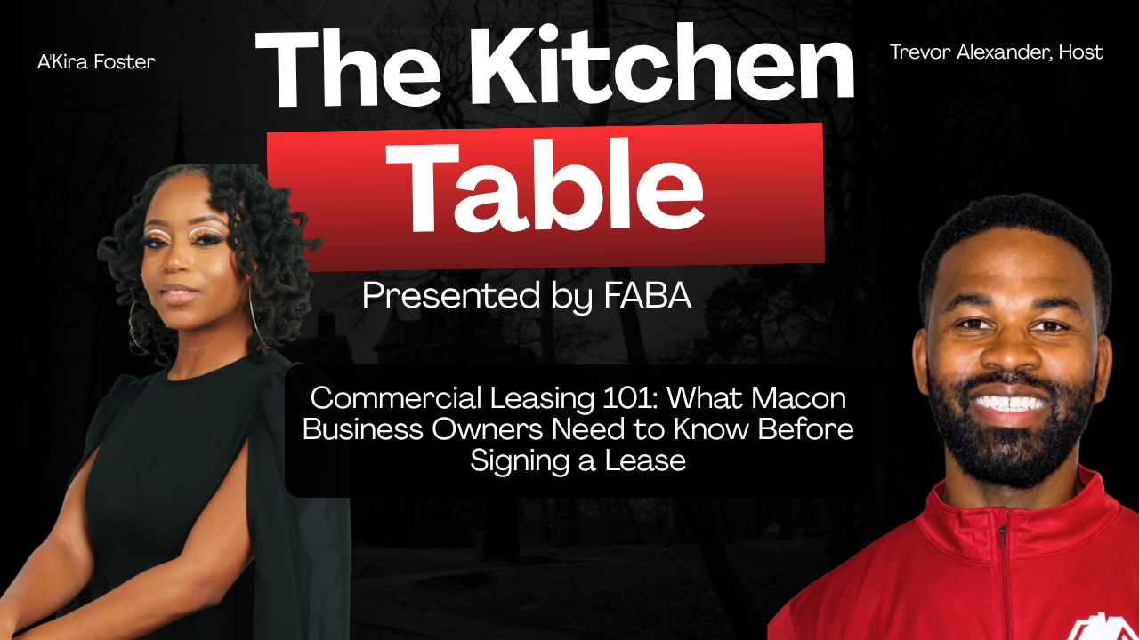 The Kitchen Table with A'Kira Foster and Trevor Alexander