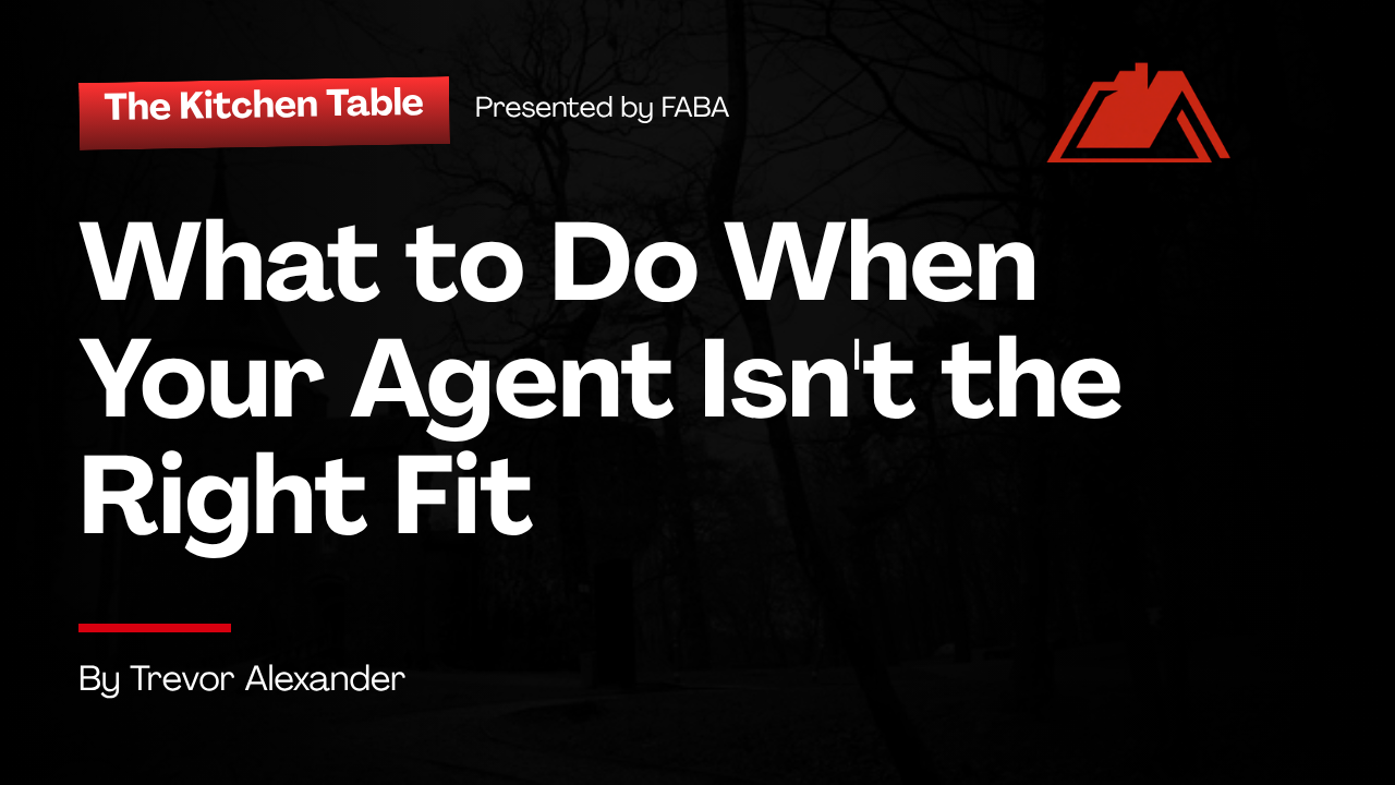 What to Do When Your Agent Isn't the Right Fit