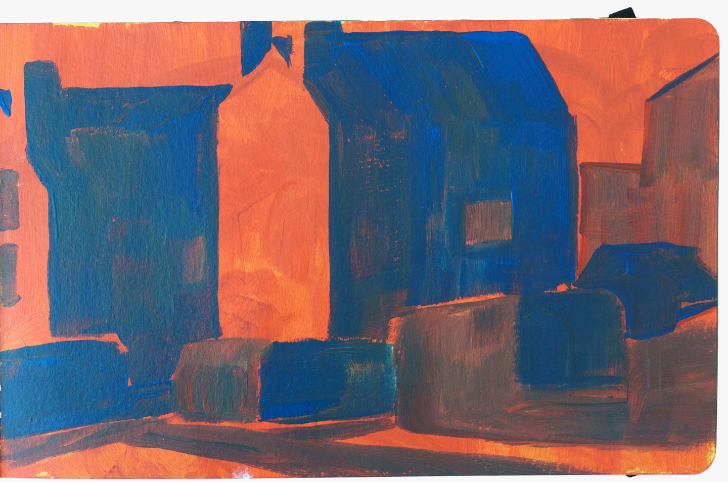 Marker typeface & eight dogs