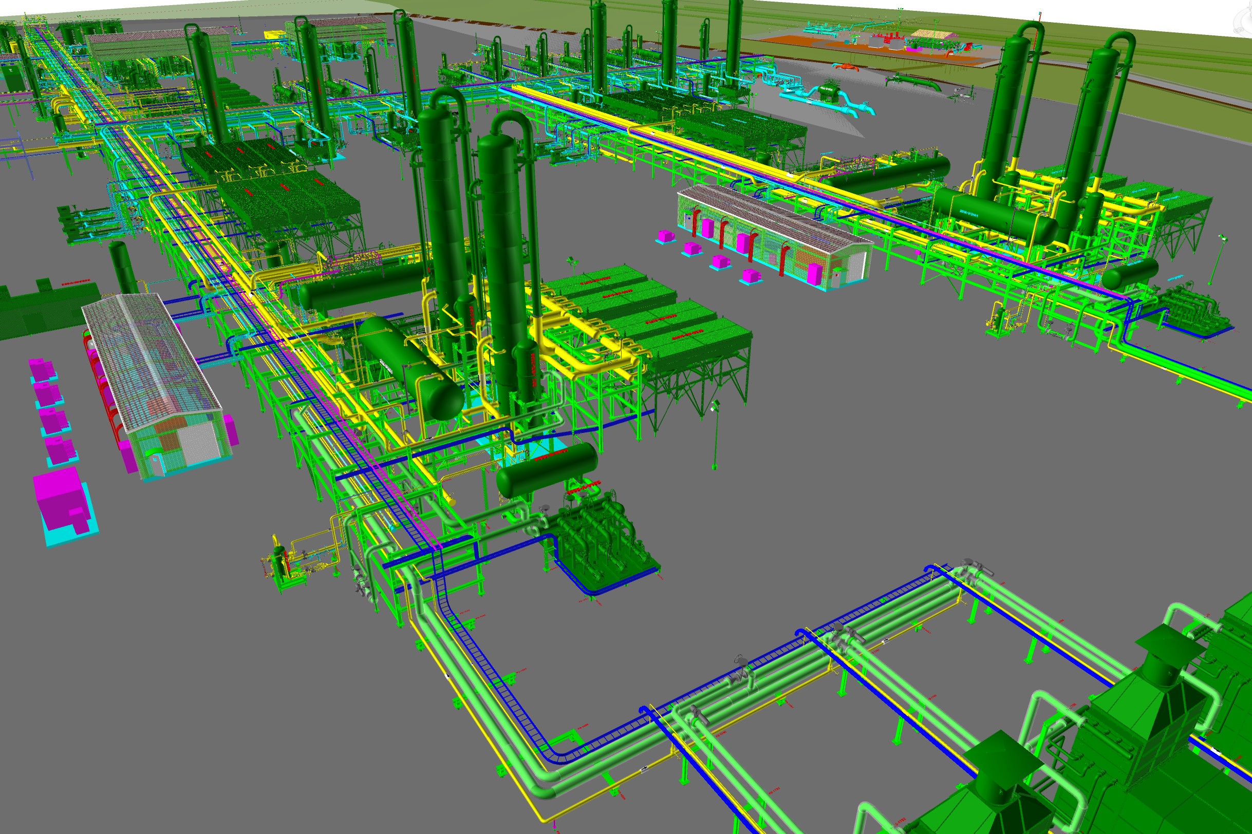 Large Scale Amine Carbon Capture and CO2 Sequestration Facility