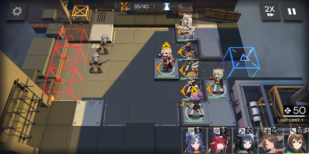Arknights gameplay screenshot