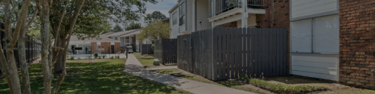 Mon Chateau Apartment — exterior view of the multifamily community in Lafayette, LA, electrical self-performed by Pillars Electric