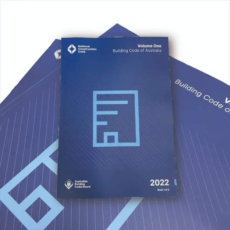 Front cover of the National Construction Code Series 2022 Volume 1