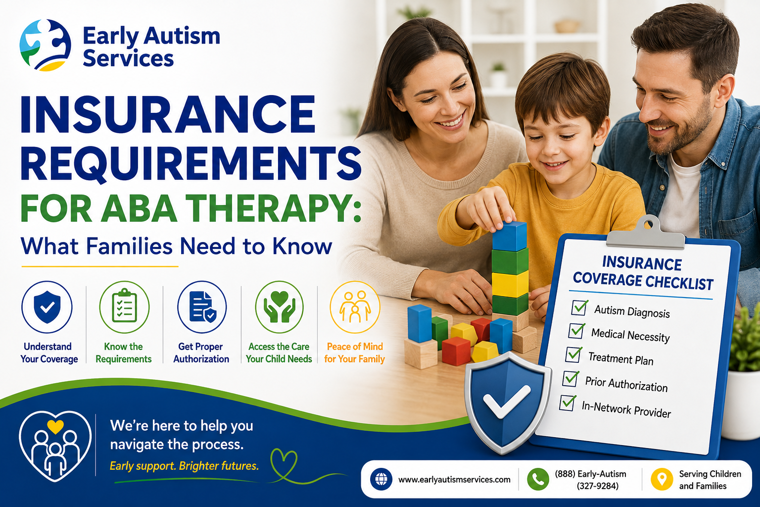 Parent and young child playing with colorful blocks for a guide about the typical age of autism diagnosis.