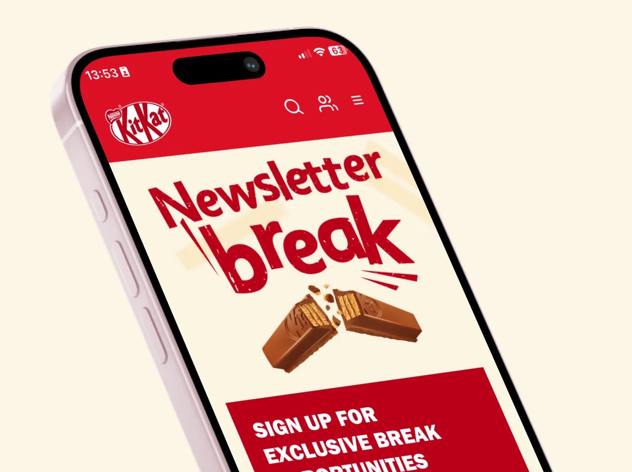 KitKat Website Redesign