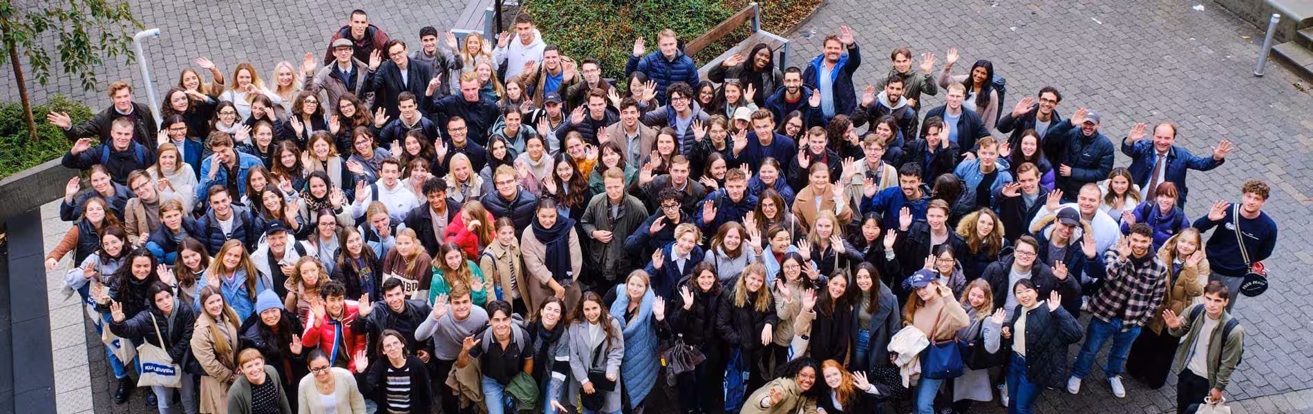 Group photo of the ESN Rennes team, all set to welcome international students.