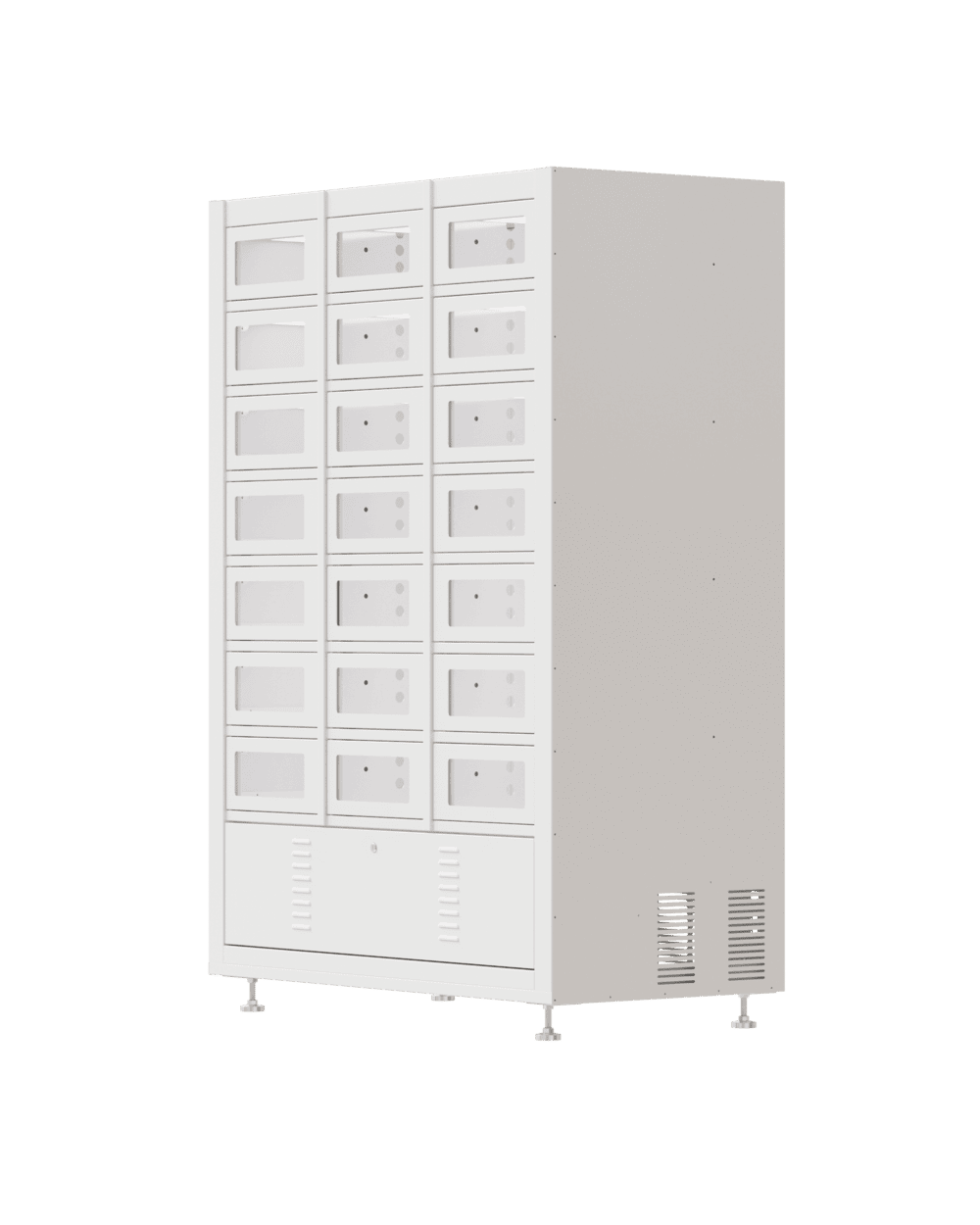 Armoire réfrigérée de 21 modules servant à vendre des légumes et des fruits