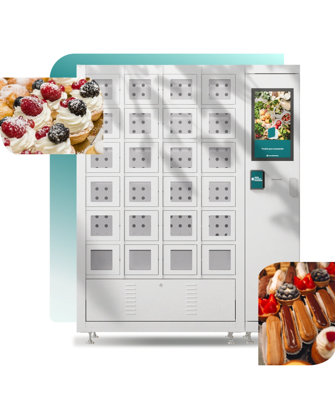 image d'un casier moncasierfrais.fr pour patisseries