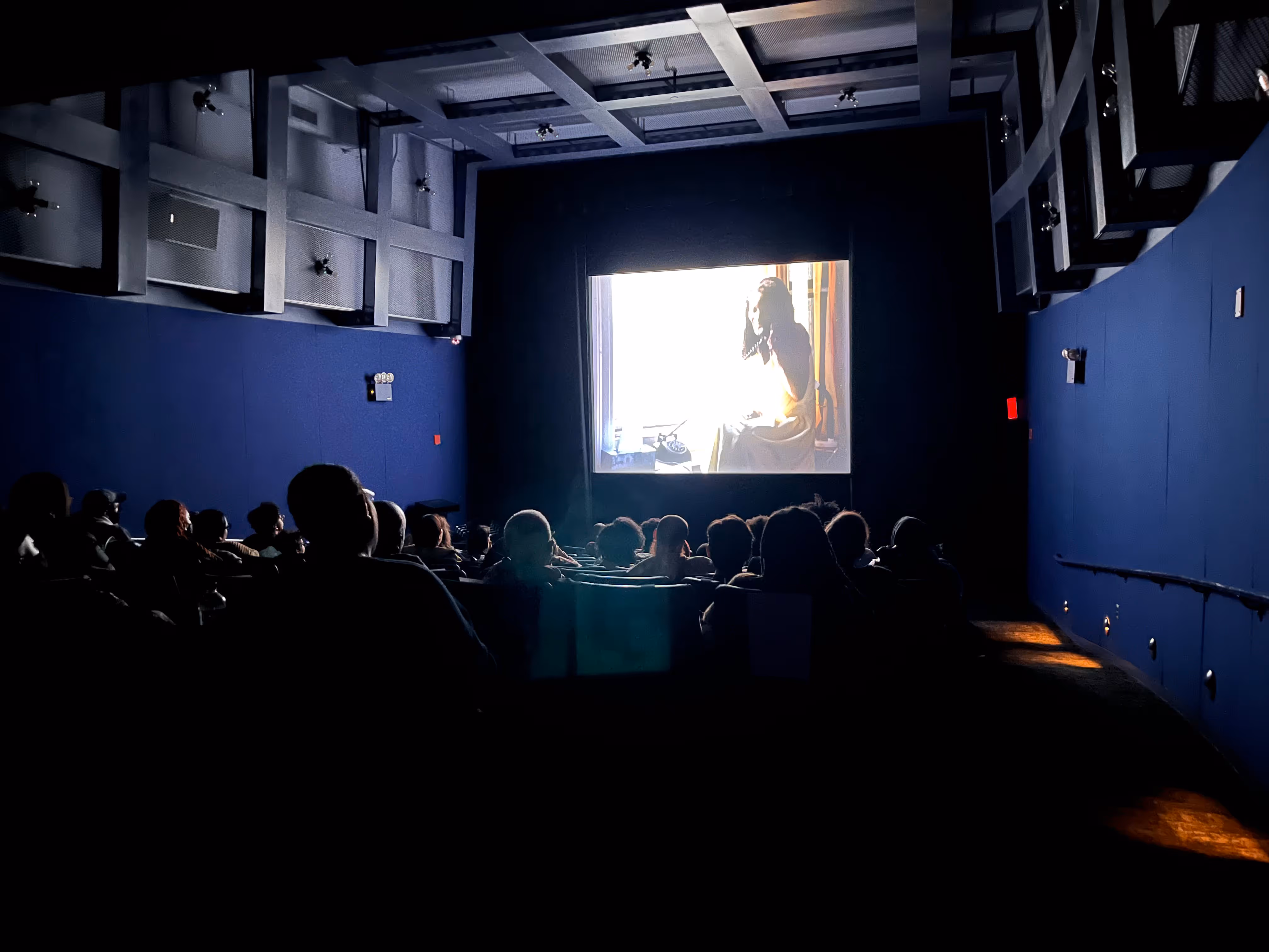 Screening or exhibition photo, or Newsreel Retrospective promotional still