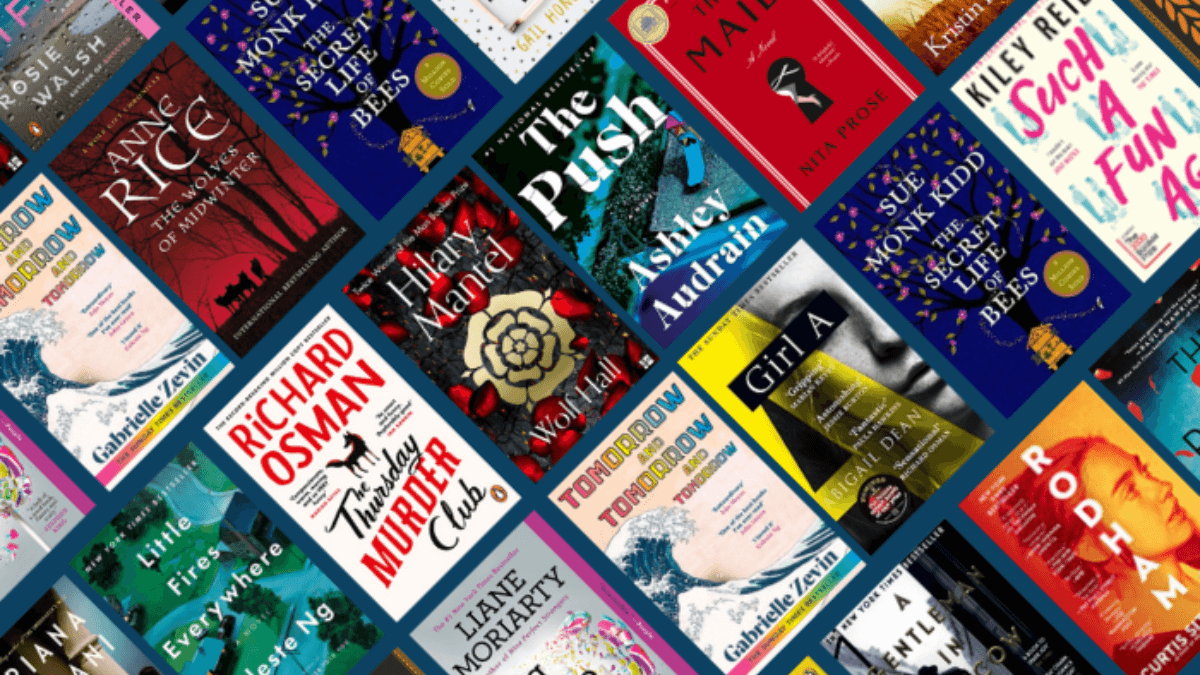 Collage of books